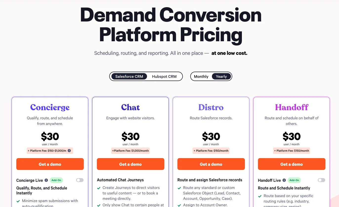 Chili Piper’s Pricing