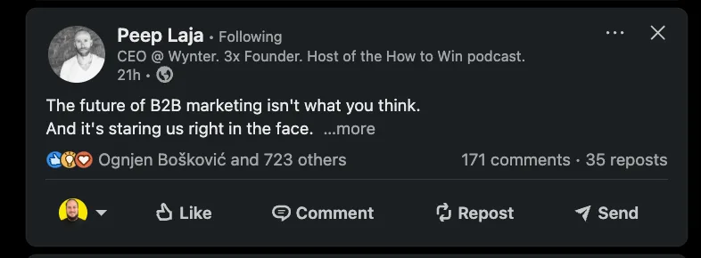 What Makes a High-Performing LinkedIn Post