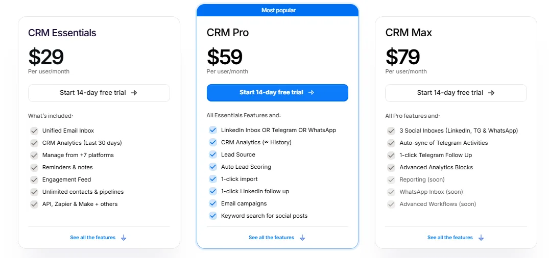 Pricing