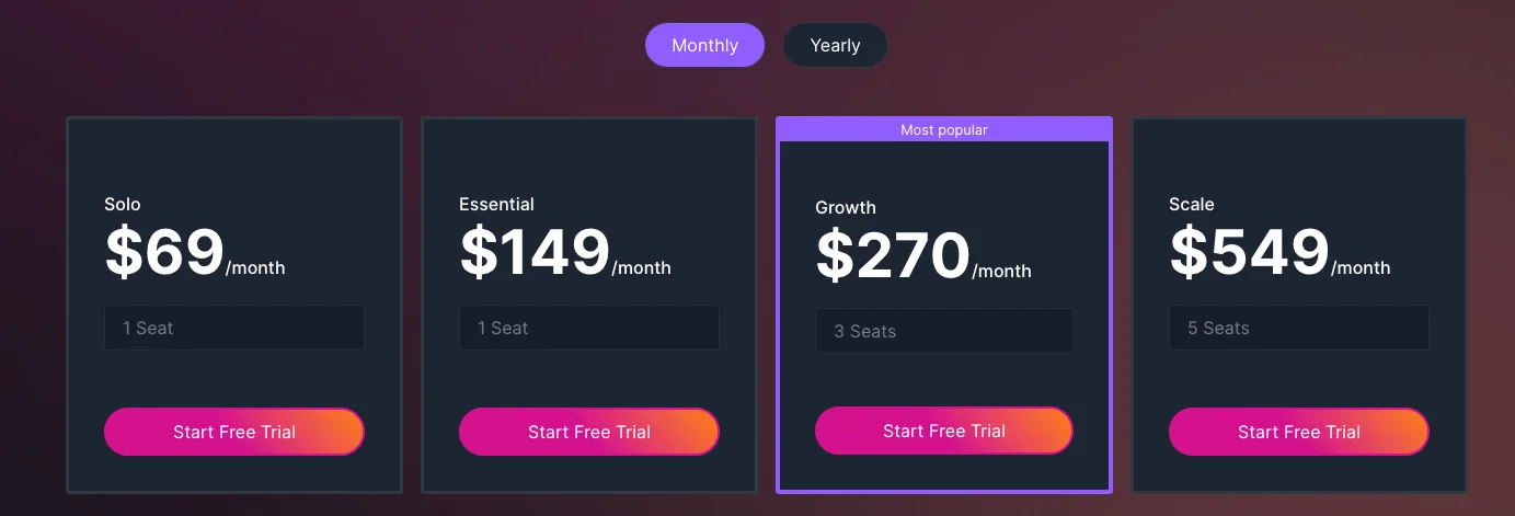 Trigify Pricing